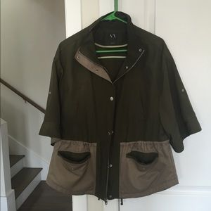 ARMANI EXCHANGE short sleeve jacket